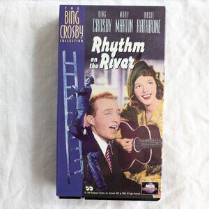 3/$15 Rhythm on the River (1940) VHS tape Bing Crosby Mary Martin